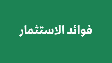 فوائد الاستثمار